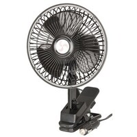 12VDC Oscillating Fan with Clamp