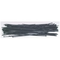 Large Size Mixed Black Cable Tie Set - 70-pieces