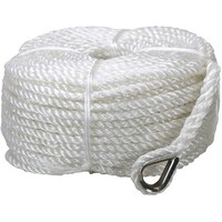 Pre-Made Anchor Lines - 6mm Rope x 30 metre 3 Strand