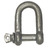 Dee Shackles - Galvanised - 8mm Absolute Max Breaking Strain 600kg