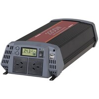 2200 Watt 24VDC to 230VAC Pure Sine Wave Inverter with 30A Solar Regulator