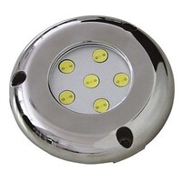 6x1W White Surface Mount Underwater LED Light