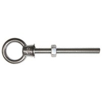 Eye Bolts with Cast Eye Nut  - 6mm 60L 16mm Eye 1000kg B.S.