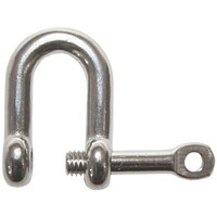 D Shackle Captive Pin - Body dia 6mm - Throat 22mm