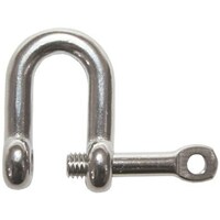 D Shackle Captive Pin - Body dia 12mm - Throat 43mm