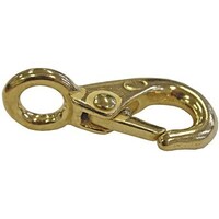 Stainless Steel Snap Hook Swivel Eye - 70mm Long 16mm Eye