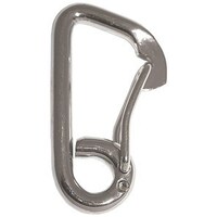 Snap Hook Forged Formed Eye - 60mm Long 6mm dia Eye SWL 300kg