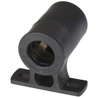 Marine Grade 10A Locking Cigarette Lighter Socket, Surface Mount