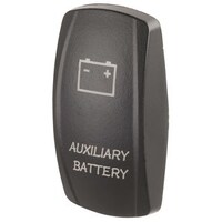 Cover to suit SK0910/12/14 Switches - "Auxillary Battery"