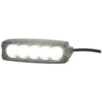 2,250 Lumen Single Row LED Worklight, Flood Beam, Black