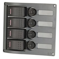 4 Way IP66 Marine Switch Panel