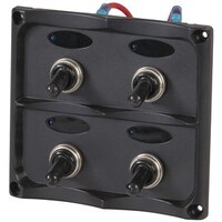 4 Gang Switch Panel with LED indicators