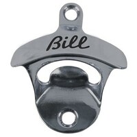 Bill Bottle Opener - Silver