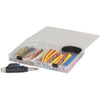 161 Piece Heatshrink Pack with Gas Powered Heat Blower