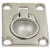 Flush Pull Cast 316 Grade Stainless Steel - Rectangular 47 x 37mm