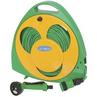 15M Flat Hose on Reel with Spray Gun TPE742