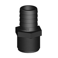 Hose Tail to BSP Male Straight - 32mm (1-1/4") Hose to 1-1/4" BSP Thread