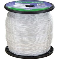 Standard Quality Polyethylene Staple (Silver Ropes) - 14mm Three Strand 10MTR