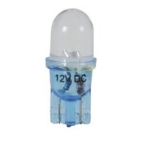 T10 Wedge Replacement LED Globe (Blue)