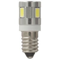 E10 LED Globe, 6x5730 LEDs, CANBus Compatible